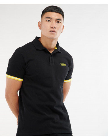Barbour Legacy Tipped Polo Black - Holmgrens Jakt & Fritid