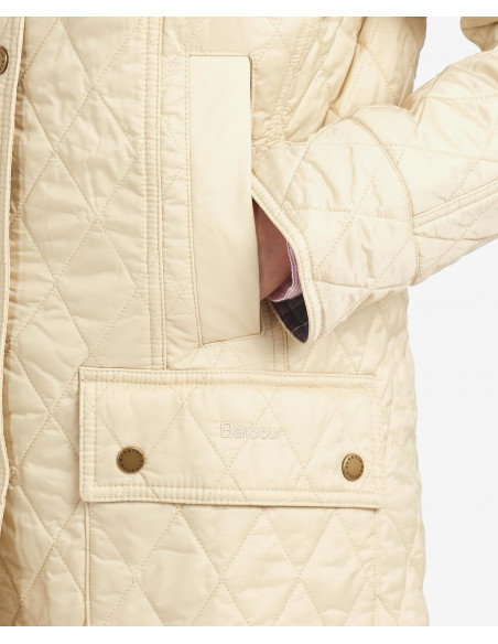 Barbour Summer Beadnel Quilt Pearl - Holmgrens Jakt & Fritid