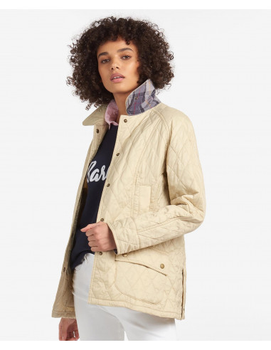 Barbour Summer Beadnell Quilt Pearl - Holmgrens Jakt & Fritid