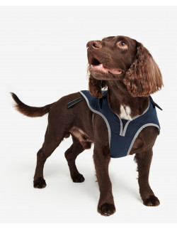 Barbour Monmouth Waterproof Dog Coat Navy - Holmgrens Jakt & Fritid 2