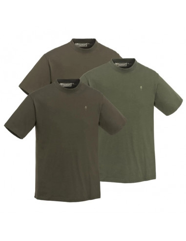 Pinewood Trepack T-shirt Green/Brown/Kaki - Holmgrens Jakt & Fritid