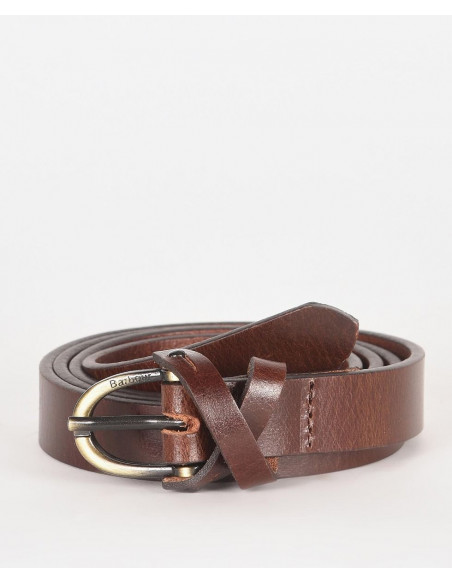 Barbour Cross Over Leather Belt - Holmgrens Jakt & Fritid