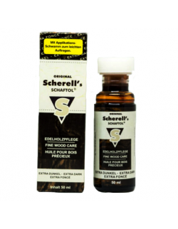 Scherell's Schaftol Stockolja Extra Dark 50 ml - Holmgrens Jakt & Fritid