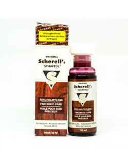 Scherell's Schaftol Stockolja Rödbrun 50 ml - Holmgrens Jakt & Fritid