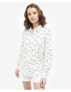 Barbour Safari Shirt Cloud Horse Print - Holmgrens Jakt & Fritid