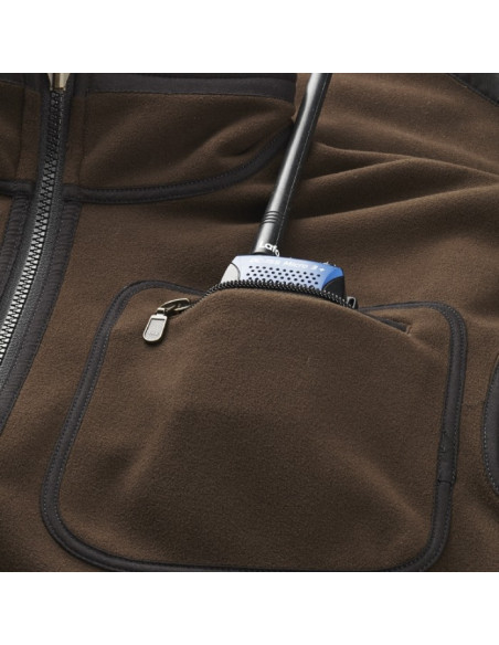 Härkila Kamko Windstopper Brown/Red | Holmgrens Jakt & Fritid