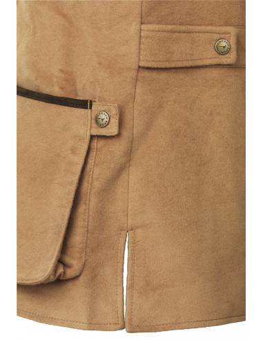Laksen Belgravia Leith Shooting Vest Camel - Holmgrens Jakt & Fritid