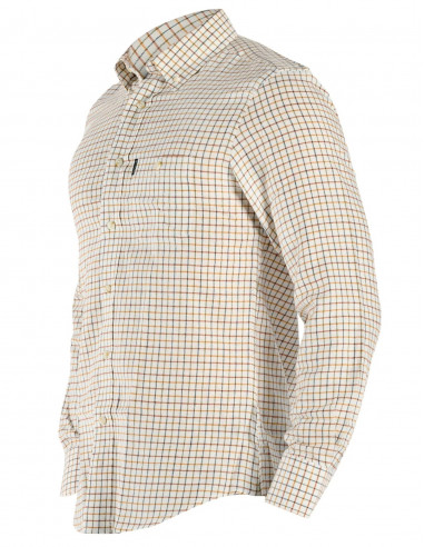 Haunter Eild skjorta Beige/Green/Brown - Holmgrens Jakt & Fritid