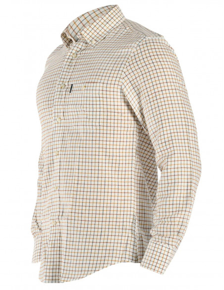 Haunter Eild skjorta Beige/Green/Brown - Holmgrens Jakt & Fritid