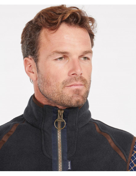 Barbour Langdale fleece Gilet Navy - Holmgrens Jakt & Fritid