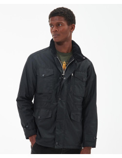 Barbour Sapper Wax Jacket Black - Holmgrens Jakt & Fritid
