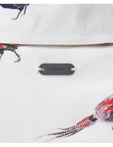 Barbour Safari Shirt Off-white Pheasant