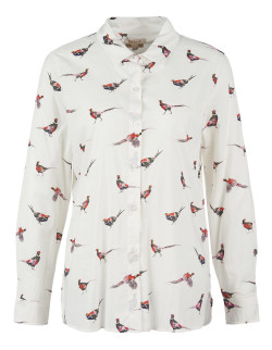 Barbour Safari Shirt Off-white Pheasant 2