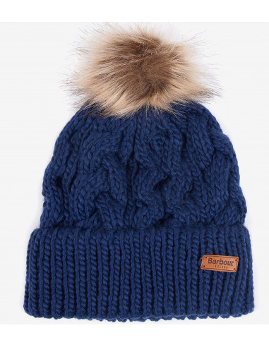 Barbour Penshaw Cable Beanie Navy - Holmgrens Jakt & Fritid