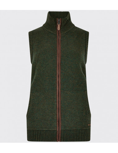 Dubarry Sheedy Womans Vest Olive - Holmgrens Jakt & Fritid
