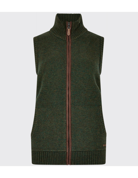 Dubarry Sheedy Womans Vest Olive - Holmgrens Jakt & Fritid