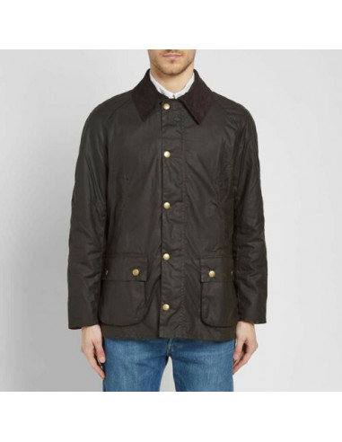 Barbour M's Ashby Wax Jacket Olive