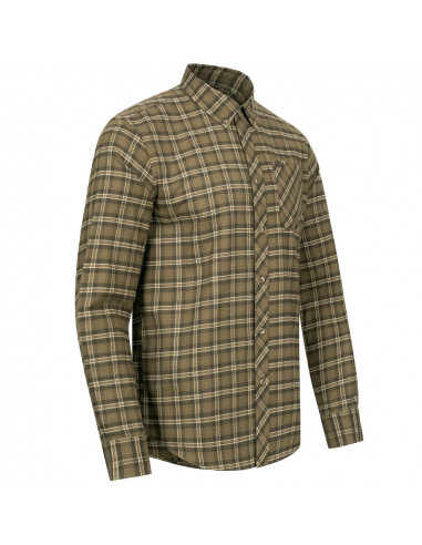 Blaser Edward Flanell Shirt Beige/Brown - Holmgrens Jakt & Fritid