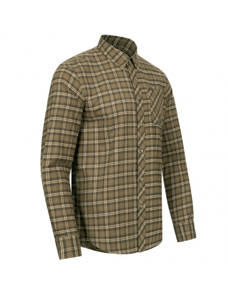Blaser Edward Flanell Shirt Beige/Brown - Holmgrens Jakt & Fritid