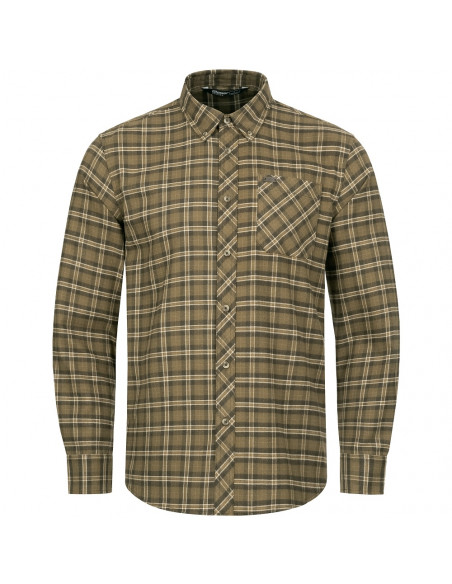 Blaser Edward Flanell Shirt Beige/Brown - Holmgrens Jakt & Fritid