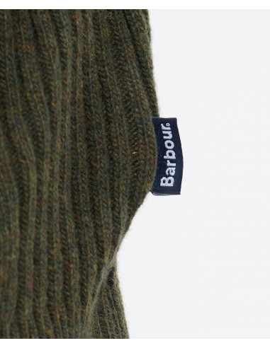 Barbour Holden Half Zip Olive Marl