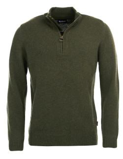 Barbour Holden Half Zip Olive Marl - Holmgrens Jakt & Fritid