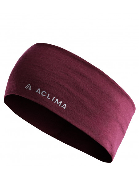 Aclima Lightwool 140 Headband Zinfandel - Holmgrens Jakt & Fritid