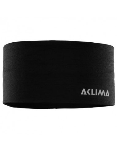 Aclima Lightwool 140 Headband Jet Black - Holmgrens Jakt & Fritid