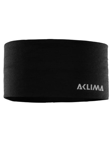 Aclima Lightwool 140 Headband Jet Black - Holmgrens Jakt & Fritid