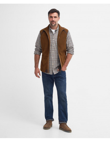 Barbour Langdale Gilet Brown | Holmgrens Jakt & Fritid