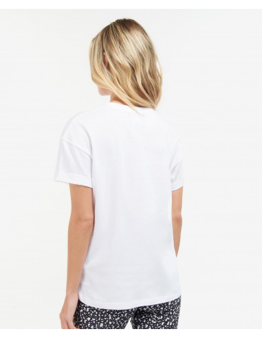 Barbour Alonso Tee White | Holmgrens Jakt & Fritid