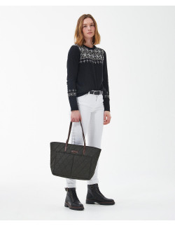Barbour Quilt Tote Bag Olive | Holmgrens Jakt & Fritid 2