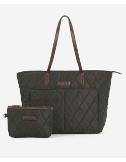Barbour Quilt Tote Bag Olive | Holmgrens Jakt & Fritid