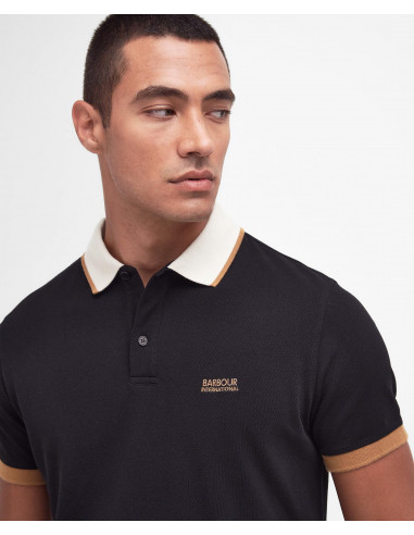 Barbour Intl Howall Polo Black