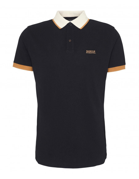 Barbour Howall Polo Black | Holmgrens Jakt & Fritid