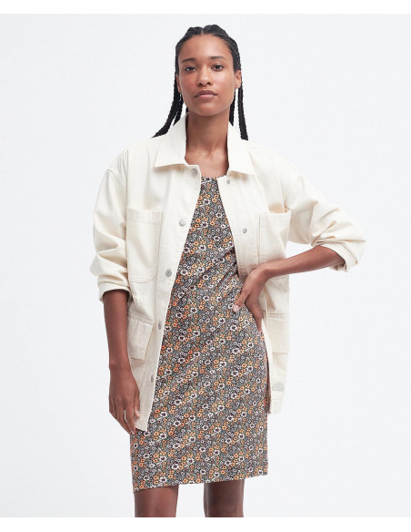 Barbour Harewood Print Dress Navy | Holmgrens Jakt & Fritid