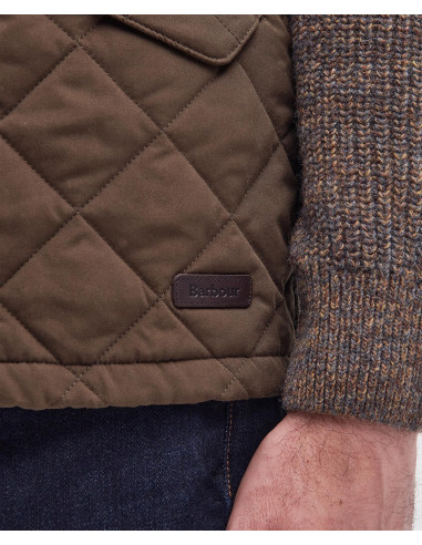 Barbour Shoveler Gilet Dark Olive