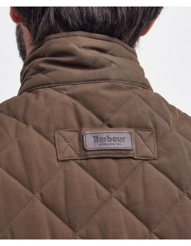 Barbour Shoveler Gilet Dark Olive