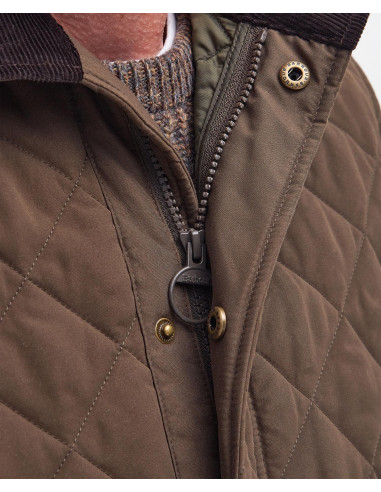 Barbour Shoveler Gilet Dark Olive