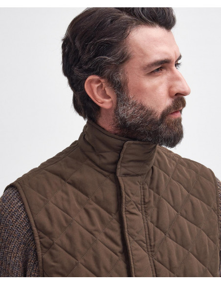 Barbour Shoveler Gilet Dark Olive