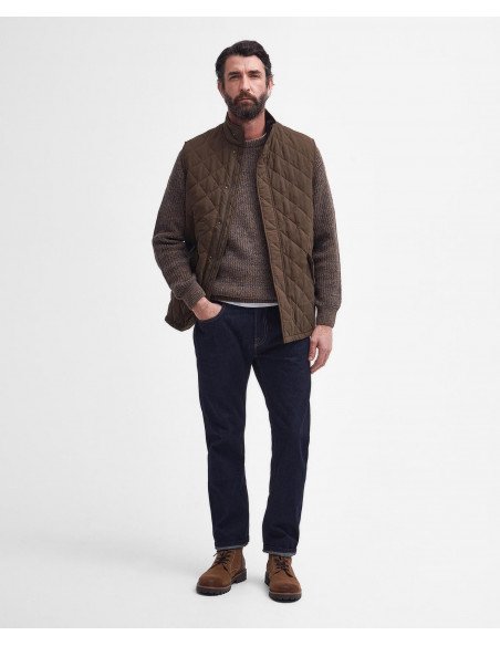 Barbour Shoveler Gilet Dark Olive | Holmgrens Jakt & Fritid