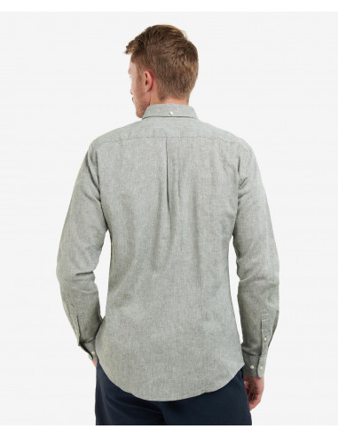 Barbour Nelson Shirt Olive | Holmgrens jakt & Fritid