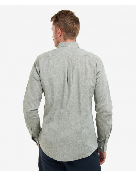 Barbour Nelson Shirt Olive | Holmgrens jakt & Fritid