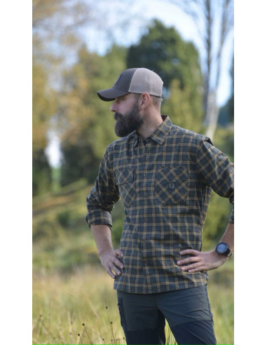 Chevalier Creek Shooting Fit Coolmax Shirt Moss - Holmgrens Jakt & Fritid