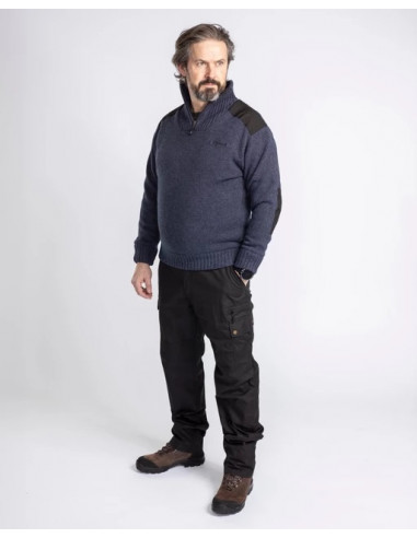 Pinewood Hurricane M:s Sweater Dark Navy