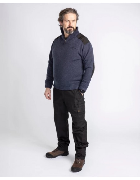 Pinewood Hurricane M:s Sweater Dark Navy