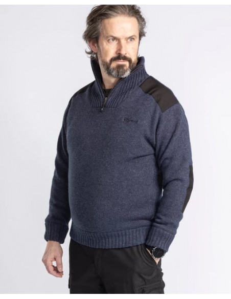 Pinewood Hurricane M:s Sweater Dark Navy