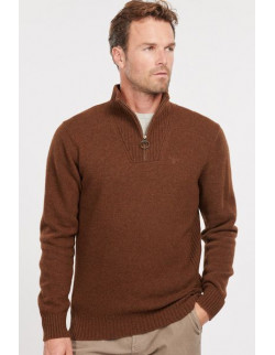 Barbour Essential Lambswool Half Zip Sandstone | Holmgrens Jakt & Fritid