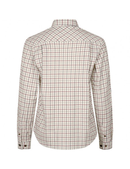 Seeland Kerry Damskjorta Cabernet/Blue | Holmgrens Jakt & Fritid