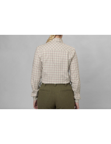 Seeland Kerry Damskjorta Cabernet/Blue | Holmgrens Jakt & Fritid